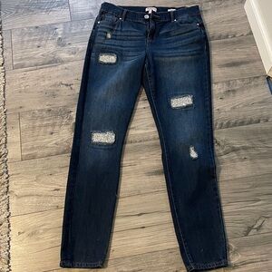 Juicy Couture Dark Blue Skinny Jeans